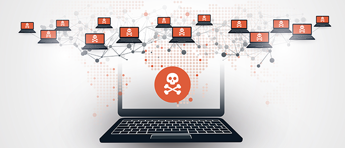laptop experiencing poison attack